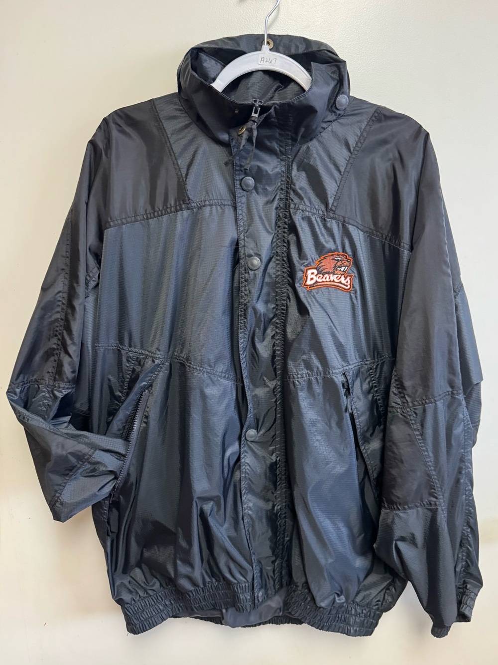 🏈 Vintage Oregon State Beavers Rivers End Windbreaker Jacket – XL